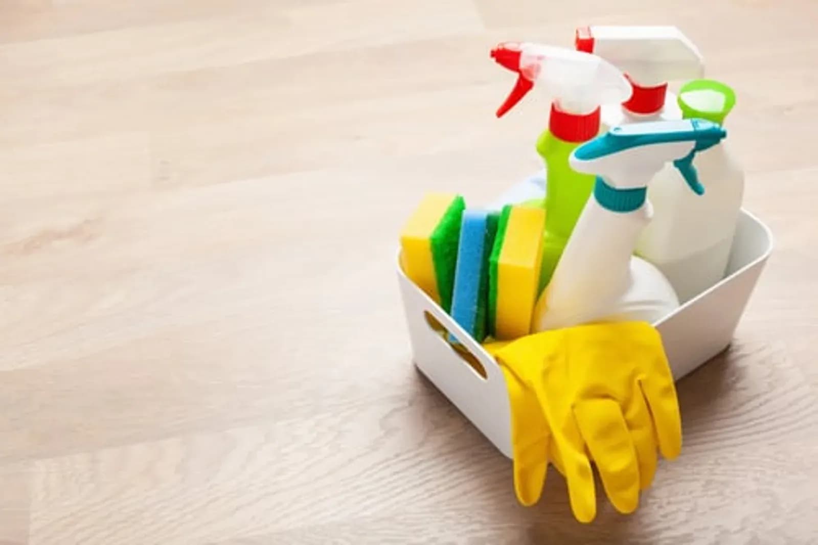 Tidy, freshly cleaned living space featured on the Enma Cleaning blog